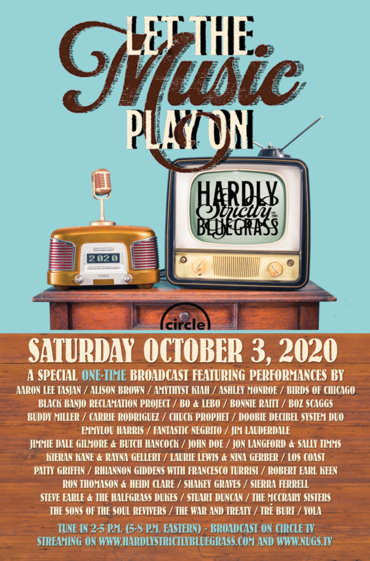 Hardly Strictly Bluegrass Festival Announces theme and lineup TJ